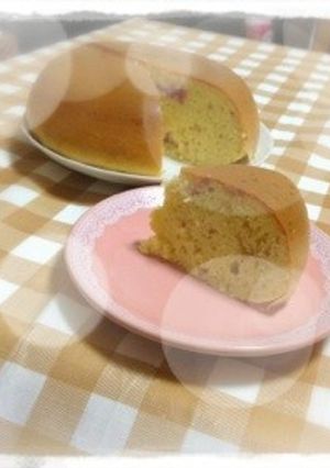HMで超簡単☆炊飯器でズボライチゴケーキ-レシピのメイン写真