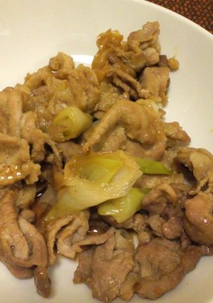 豚こまの焼肉だれ炒め-レシピのメイン写真