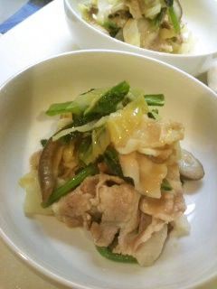 キャベツと豚の和え物-レシピのメイン写真