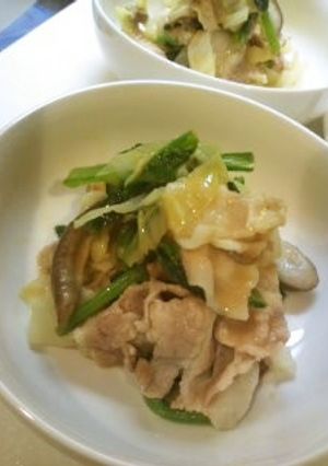 キャベツと豚の和え物-レシピのメイン写真