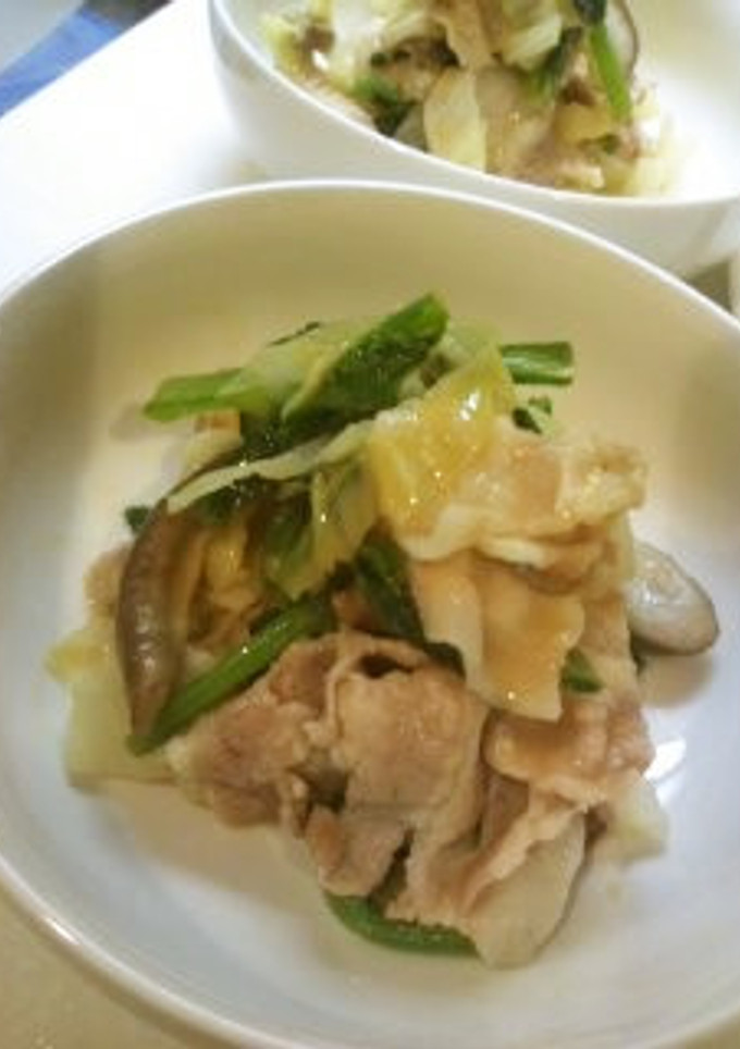 キャベツと豚の和え物-レシピのメイン写真