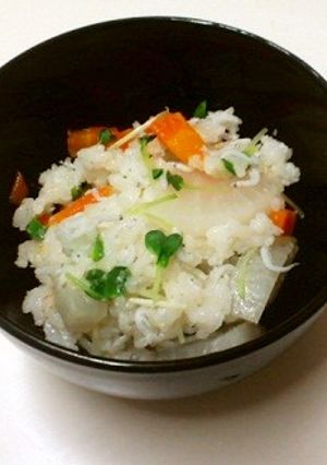 鶏白だしの大根めし-レシピのメイン写真