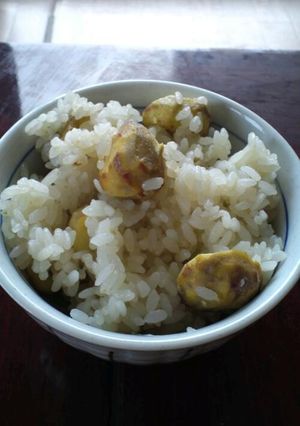 秋の味覚☆栗おこわ-レシピのメイン写真