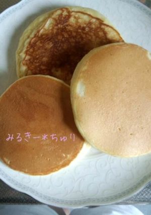 モチモチ*パンケーキ-レシピのメイン写真