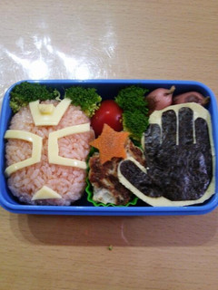 仮面ライダーウィザードのキャラ弁-レシピのメイン写真