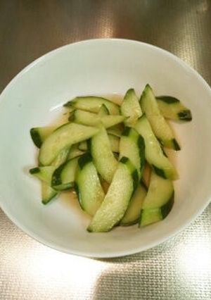 簡単、美味しい♪キュウリの浅漬け-レシピのメイン写真
