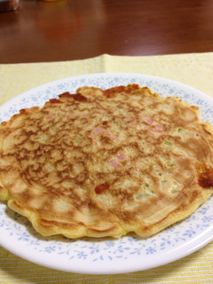 小麦粉でお好み焼き一枚分-レシピのメイン写真