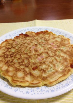 小麦粉でお好み焼き一枚分-レシピのメイン写真