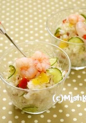 サラダちらし寿司-レシピのメイン写真
