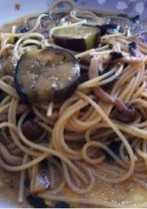 ☆なすとしめじのパスタ☆-レシピのメイン写真