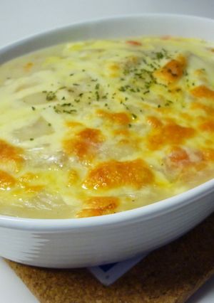 残ったシチューで絶品!!チキンドリア-レシピのメイン写真