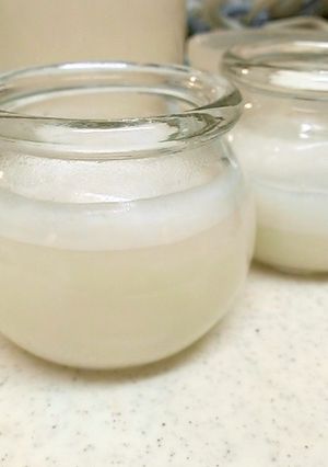 九陽　おからで不思議な３層豆乳ゼリー-レシピのメイン写真