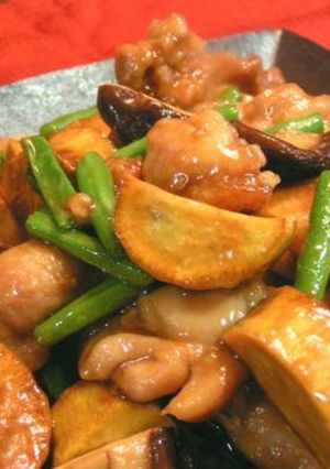 鶏肉とサツマイモの甘辛からめ-レシピのメイン写真