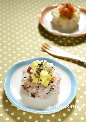 さつま芋とクリームチーズのカナッペ風-レシピのメイン写真