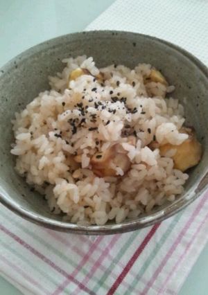 栗ご飯-レシピのメイン写真