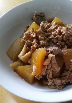 メッチャ簡単☆豚肉と大根の炊いたん-レシピのメイン写真