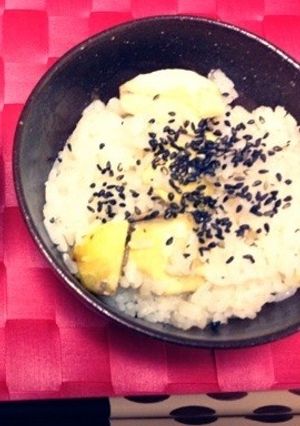栗おこわ-レシピのメイン写真