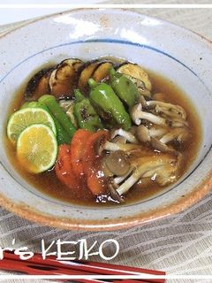 【農家のレシピ】焼き野菜のみぞれあんかけ-レシピのメイン写真