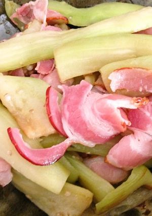 なすとベーコンの蒸し焼き-レシピのメイン写真