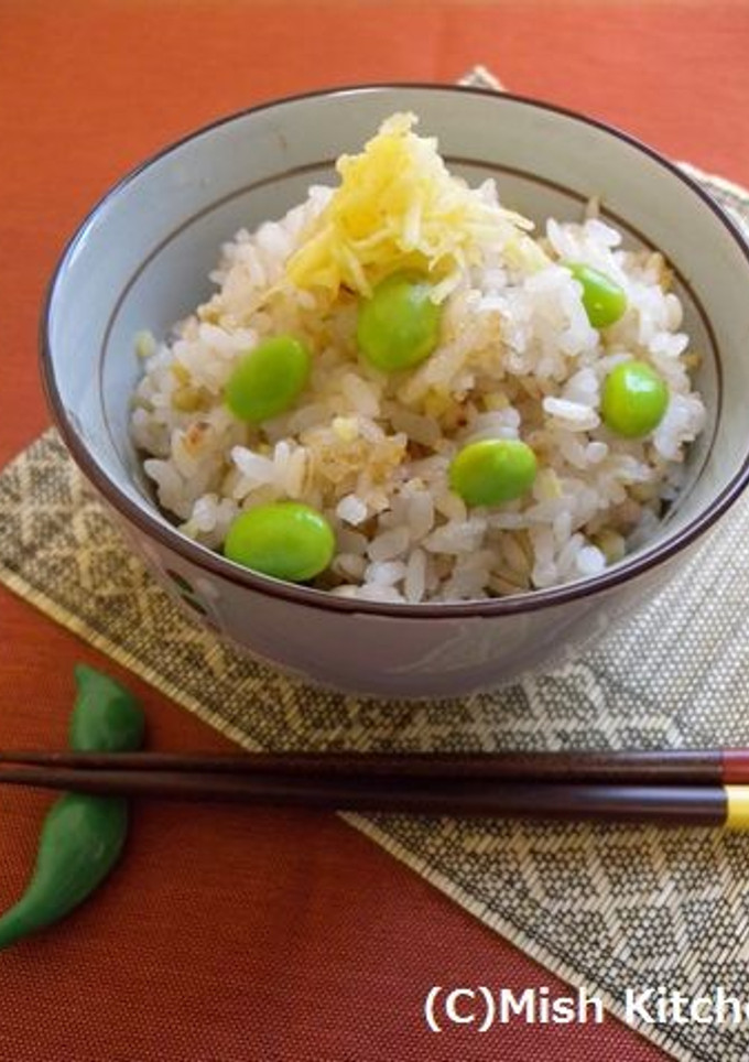 枝豆しょうがごはん-レシピのメイン写真