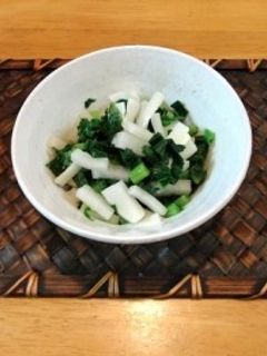 大根と大根葉の簡単お漬物♪1-レシピのメイン写真