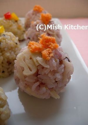 雑穀ごはんの手まり寿司-レシピのメイン写真