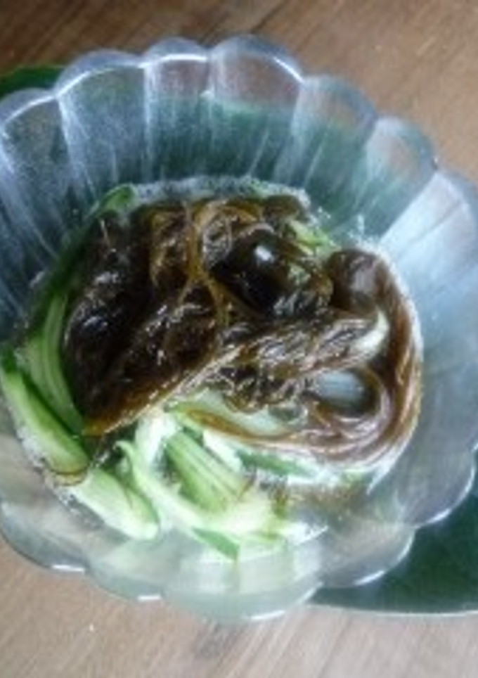 もずくと胡瓜の酢の物-レシピのメイン写真