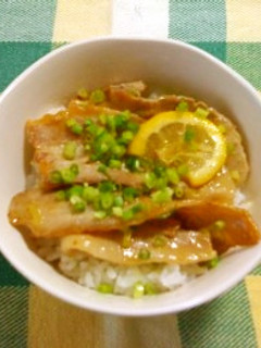 塩だれ豚丼-レシピのメイン写真