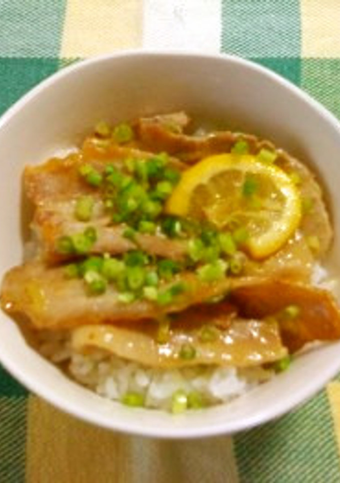 塩だれ豚丼-レシピのメイン写真