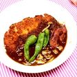 きのこたっぷりカツカレー