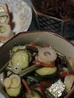 山菜とちくわの和え物-レシピのメイン写真