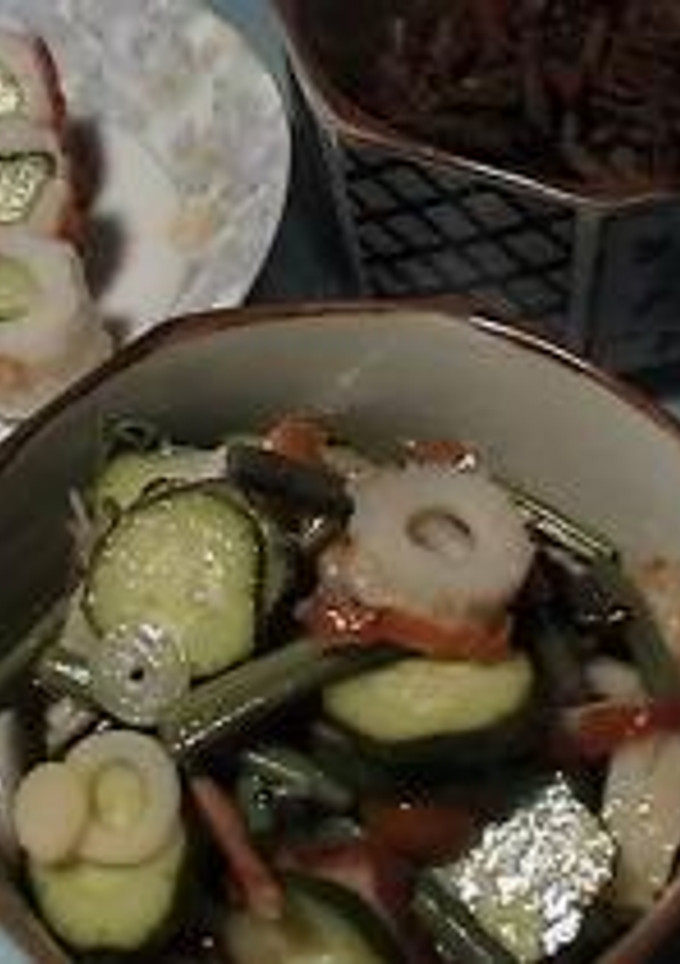 山菜とちくわの和え物-レシピのメイン写真