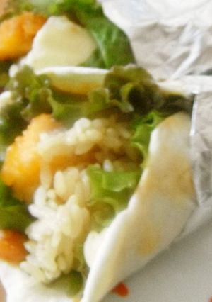 すき家のONE HAND ラップカレー-レシピのメイン写真