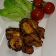 鶏胸肉でウスターソースとカレー粉の唐揚げ
