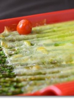 グリーンアスパラのチーズ焼き-レシピのメイン写真