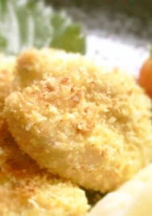揚げないチキンカツ 卵なし 魚焼グリルで-レシピのメイン写真