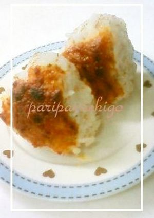 ゴマ♡ごま～！味噌バター焼きおにぎり♪-レシピのメイン写真