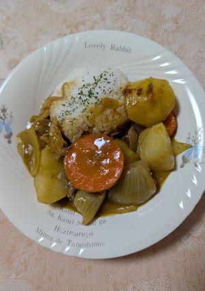簡単★隠し味にウスターソースのカレーライス-レシピのメイン写真