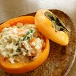 料亭の☆柿の白和え