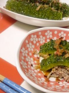 ゴーヤの肉詰め-レシピのメイン写真