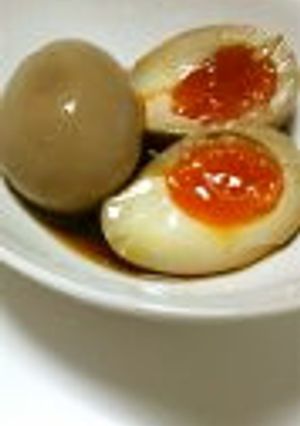 半熟たまごで味付けたまご-レシピのメイン写真