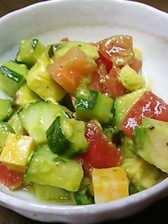 簡単♪アボカドサラダ-レシピのメイン写真