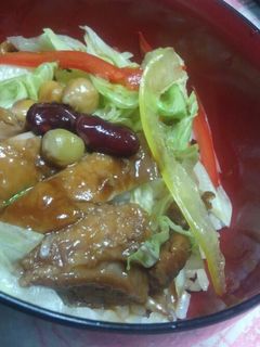 さっぱり鶏のサラダ丼-レシピのメイン写真