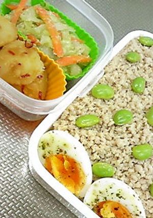 お弁当仕様☆旨味たっぷり鶏そぼろ-レシピのメイン写真