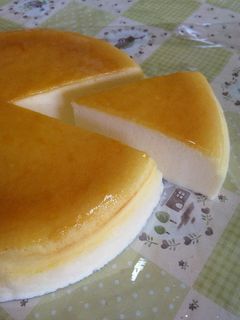 サワークリーム入りスフレチーズケーキ-レシピのメイン写真