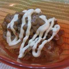 キムチ納豆マヨ-レシピのメイン写真