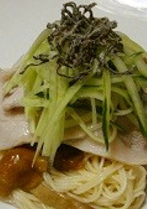 簡単豚しゃぶパスタ-レシピのメイン写真