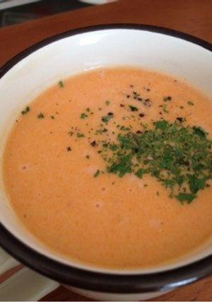 汁物：緑黄色野菜のポタージュスープ-レシピのメイン写真