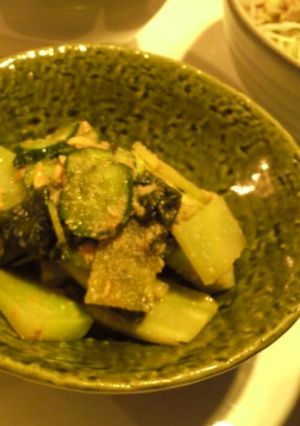 ブロッコリーの芯の簡単酢の物-レシピのメイン写真