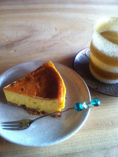 もっちりボトム♪かぼちゃのチーズケーキ-レシピのメイン写真